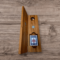 Image 2 of WOODEN CRIBBAGE GAME