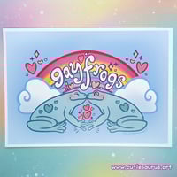 Print - Gay Frogs
