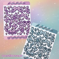Sticker Sheet - Deco Ribbons