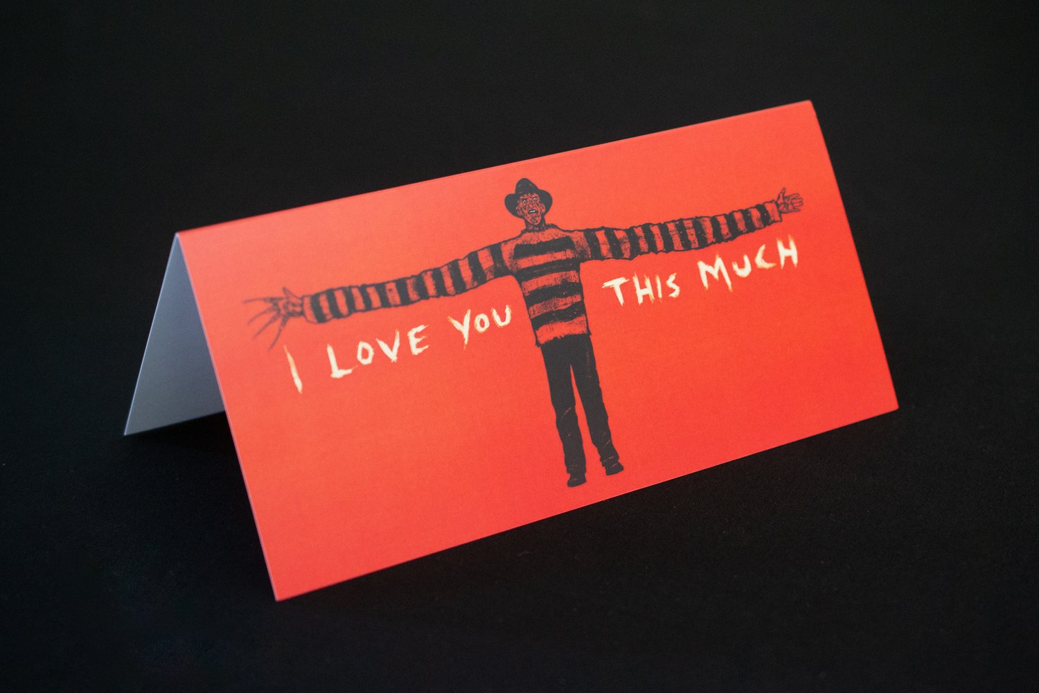 Freddy Loves You - Greetings Card