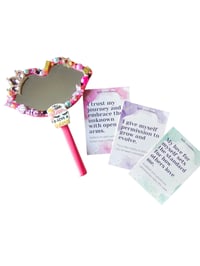 Image 1 of Too Glam to Give a Damn Affirmation Mirror 