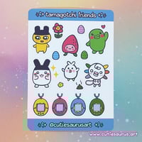 Sticker Sheet - Tama Friends