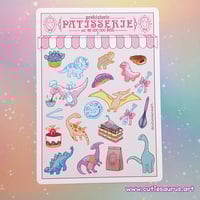 Sticker Sheet - Prehistoric Patisserie