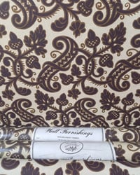 Authentic vintage wallpaper: 1970s Vintage Laura Ashley Wallpaper Rolls - Cottagecore Gothic Moody Dark Academia - (Set of 3) – main image