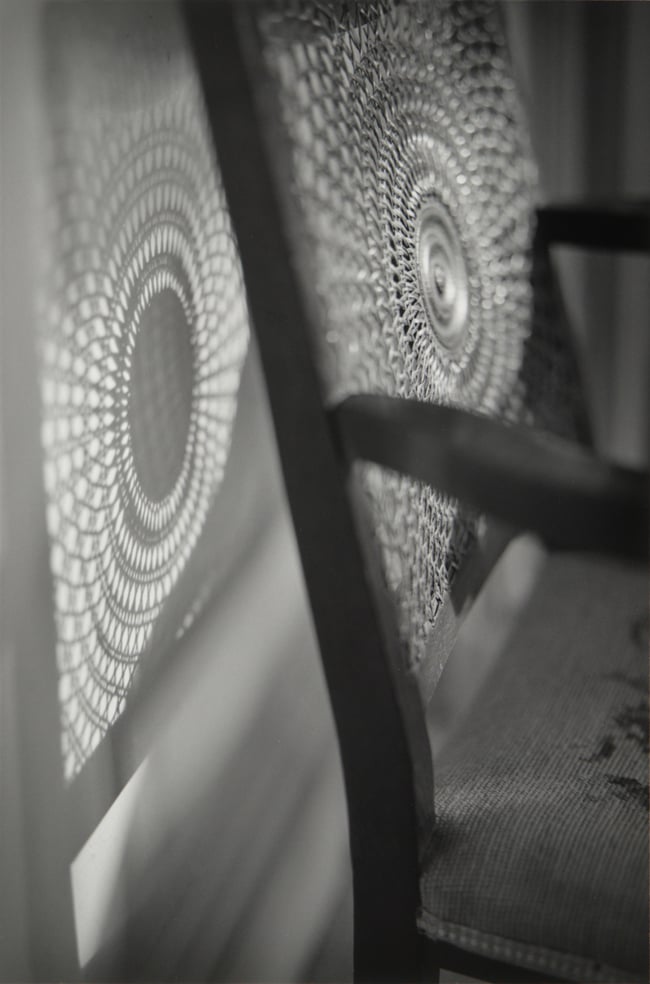 Chair shadow.