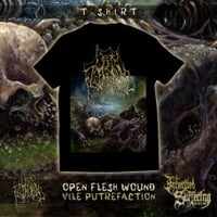 Open Flesh Wound -Vile Putrefaction T-SHIRT