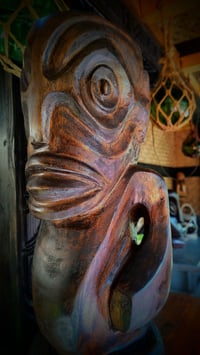 Image 3 of Tiki Tangaroa in legno di eucalipto