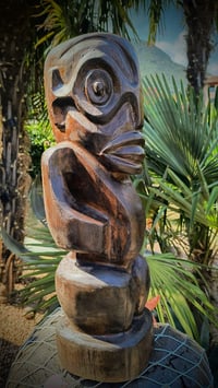Image 1 of Tiki Tangaroa in legno di eucalipto