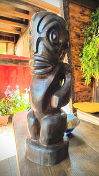 Image 2 of Tiki Tangaroa in legno di eucalipto