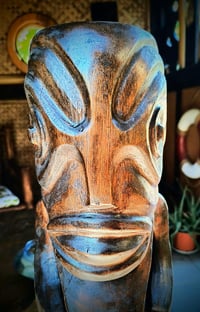 Image 4 of Tiki Tangaroa in legno di eucalipto