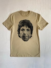 Image 5 of LEONARD COHEN FACE UNISEX TEE *COLOURS