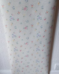 1990s Vintage Storey's Wallpaper Rolls - Ditsy Floral Flowers Cottagecore - (Set of 3 Rolls) – detail view 6