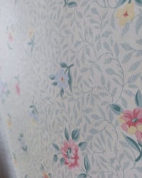 1990s Vintage Storey's Wallpaper Rolls - Ditsy Floral Flowers Cottagecore - (Set of 3 Rolls) – detail view 7