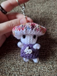 Image 6 of Tiny Mushroom Dude Keychain