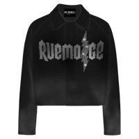 Men’s Rockstar Lightning Black Jacket (unisex)