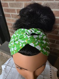 Image 2 of Cotton Twist Headband- Geese Gaggle