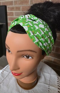 Image 4 of Cotton Twist Headband- Geese Gaggle