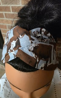Image 3 of Cotton Twist Headband- There's Beef