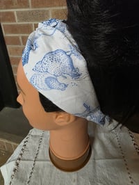 Image 2 of Cotton Twist Headband in Hen & Ink