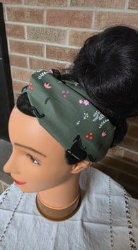Image 3 of Cotton Headband in Pasture Princess