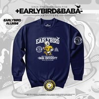 Image 2 of EBU ALUMNI Crewneck By +Earlybird Baba-