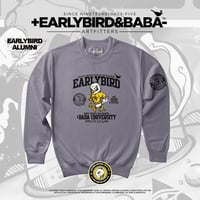 Image 3 of EBU ALUMNI Crewneck By +Earlybird Baba-