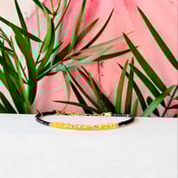 Image 4 of Dainty genuine yelow saphire Bracelet