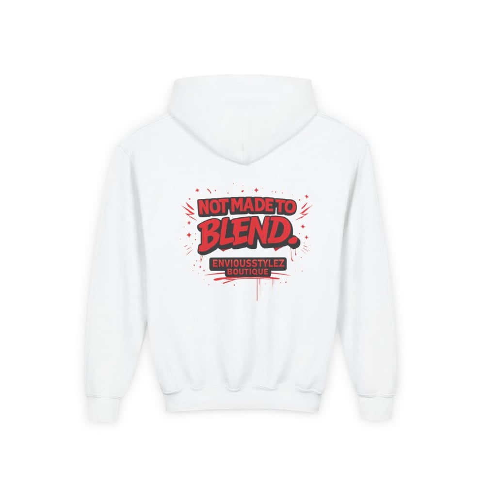 Image of Youth unisex  Heavy Blend Hooded Sweatshirt