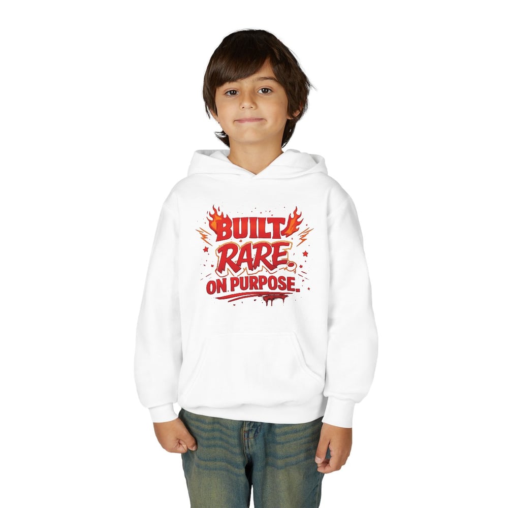 Image of Youth unisex  Heavy Blend Hooded Sweatshirt