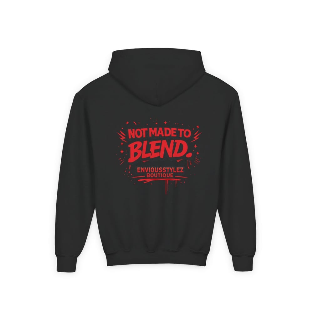 Image of Youth unisex  Heavy Blend Hooded Sweatshirt