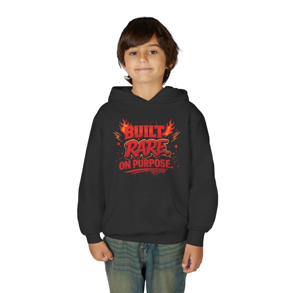 Image of Youth unisex  Heavy Blend Hooded Sweatshirt