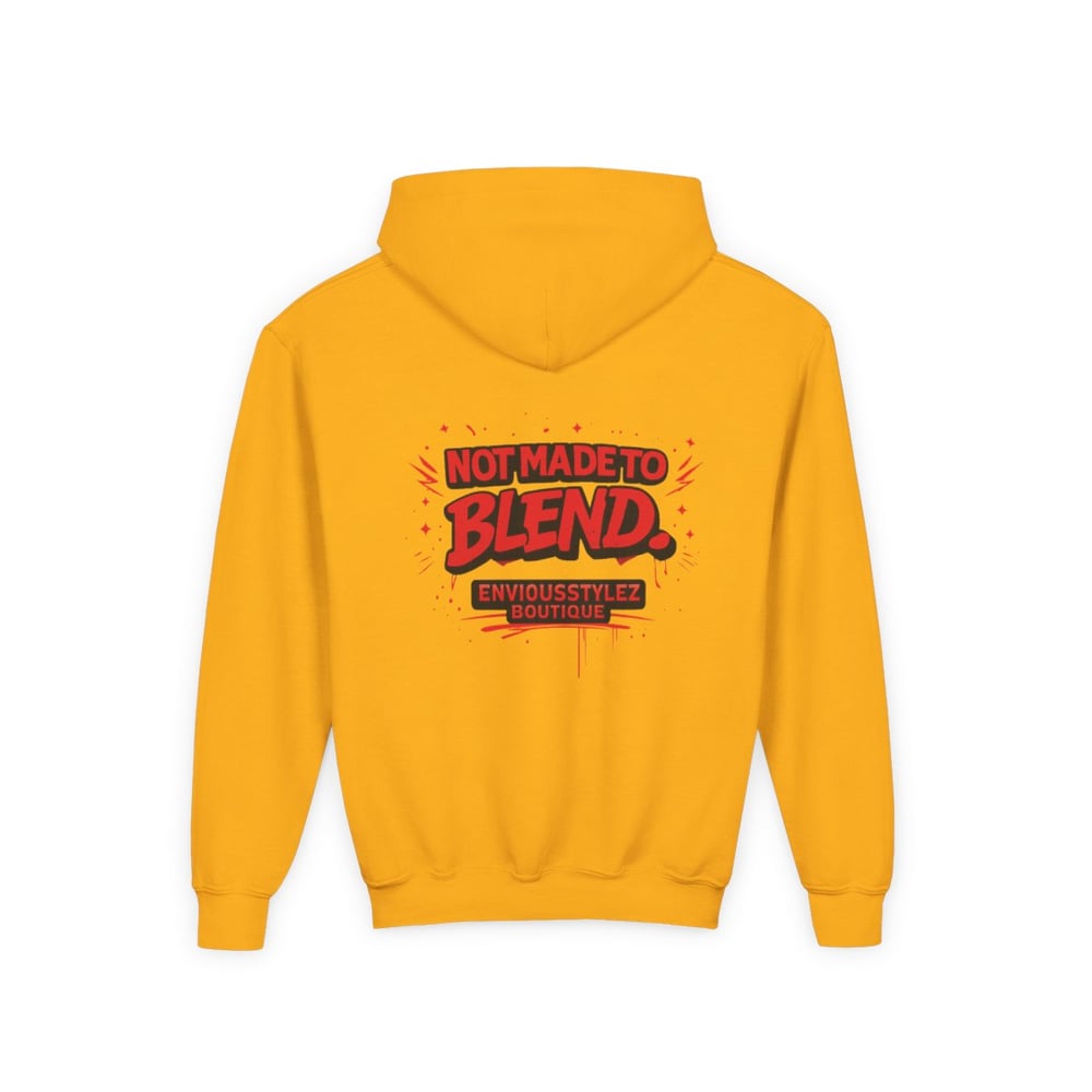 Image of Youth unisex  Heavy Blend Hooded Sweatshirt