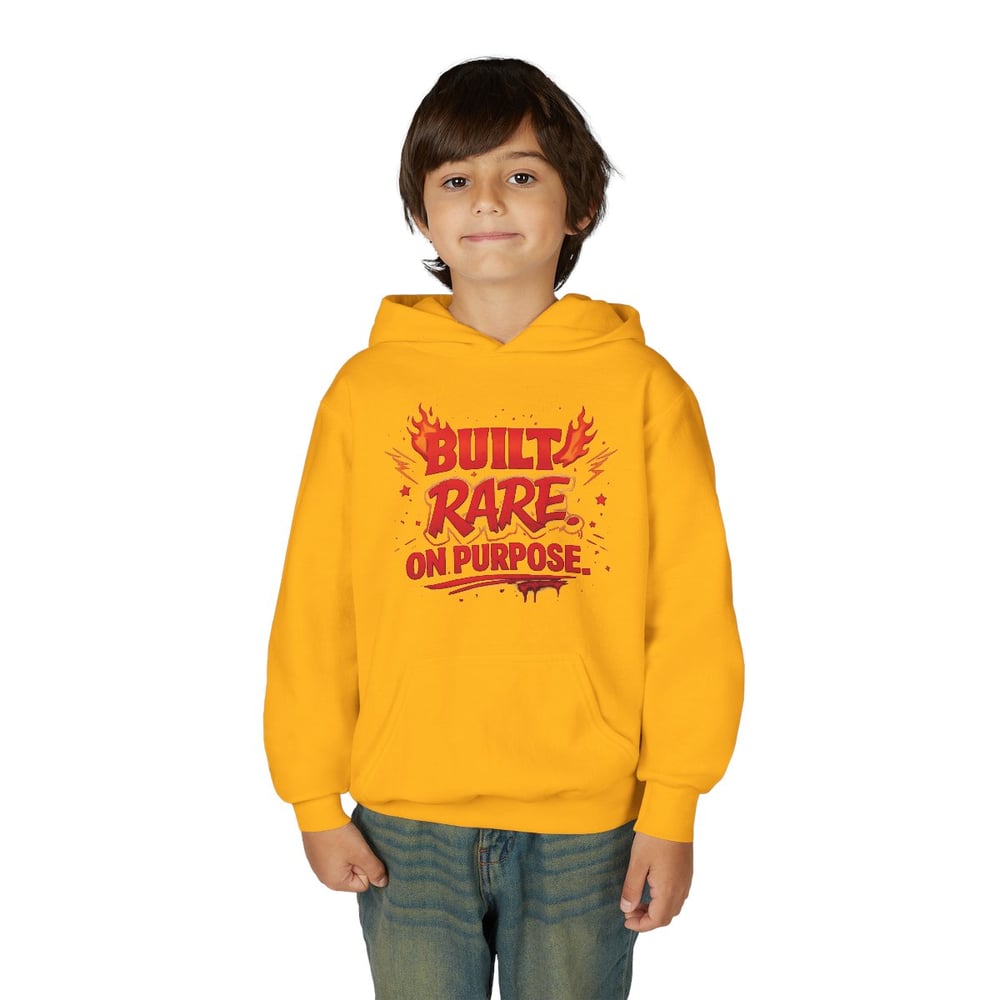 Image of Youth unisex  Heavy Blend Hooded Sweatshirt