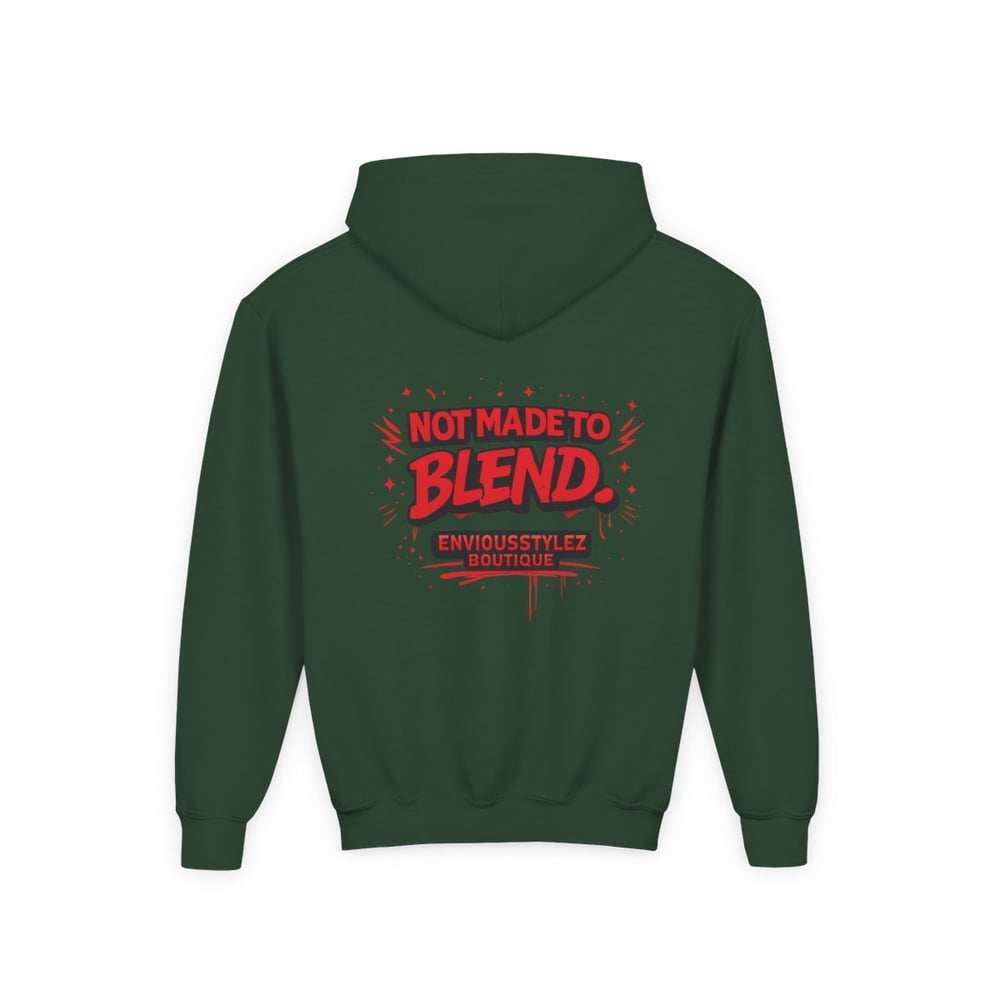 Image of Youth unisex  Heavy Blend Hooded Sweatshirt