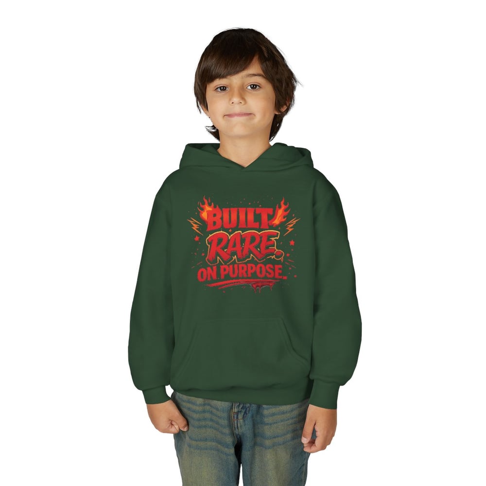 Image of Youth unisex  Heavy Blend Hooded Sweatshirt