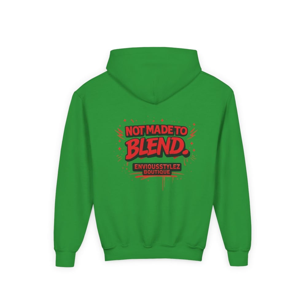 Image of Youth unisex  Heavy Blend Hooded Sweatshirt