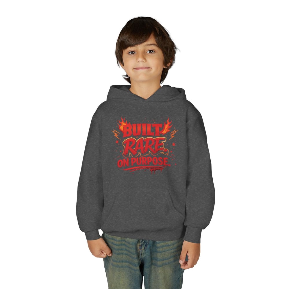 Image of Youth unisex  Heavy Blend Hooded Sweatshirt