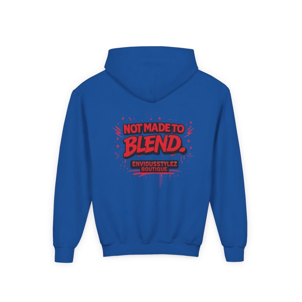 Image of Youth unisex  Heavy Blend Hooded Sweatshirt