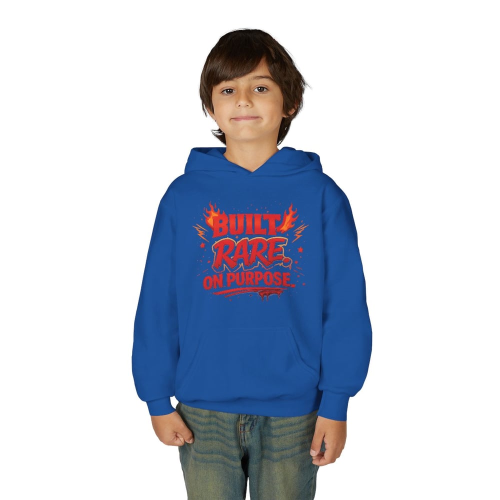 Image of Youth unisex  Heavy Blend Hooded Sweatshirt