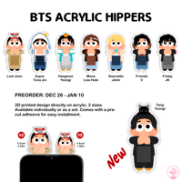 Image 1 of [DECOR] Acrylic BTS Hippers