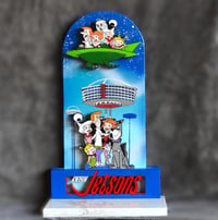 Image 1 of The Jetsons TV Series Hand Crafted 3D Wooden Diorama Wall Décor