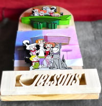 Image 3 of The Jetsons TV Series Hand Crafted 3D Wooden Diorama Wall Décor