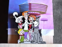 Image 4 of The Jetsons TV Series Hand Crafted 3D Wooden Diorama Wall Décor