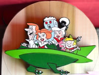 Image 5 of The Jetsons TV Series Hand Crafted 3D Wooden Diorama Wall Décor