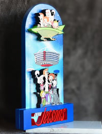 Image 7 of The Jetsons TV Series Hand Crafted 3D Wooden Diorama Wall Décor