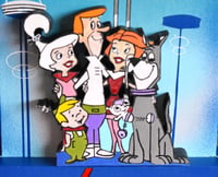 Image 13 of The Jetsons TV Series Hand Crafted 3D Wooden Diorama Wall Décor
