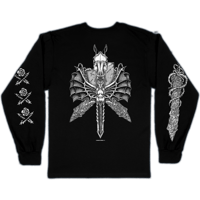 Image 3 of Foe Of The Inhumans Long Sleeve [Black]