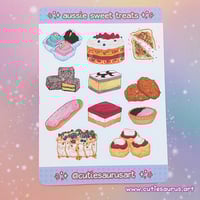Sticker Sheet - Aussie Sweet Treats
