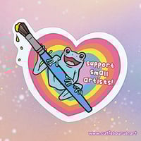 Sticker - Support Small Artists