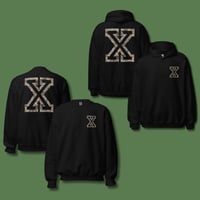 Image 6 of Camo X Hoodie & Crewneck